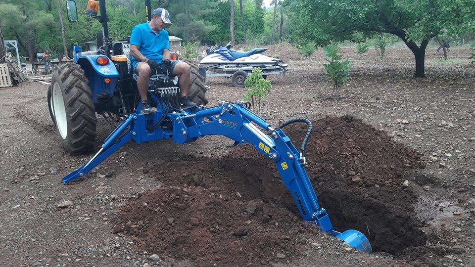 Traktör Arka Kazıcı Kepçe